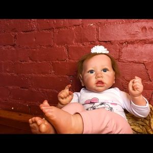 Reborn Doll, Caucasian, Girl, Freckles, Baby
